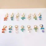 316L Surgical Steel Crystal Nose Ring For Nose Piercing