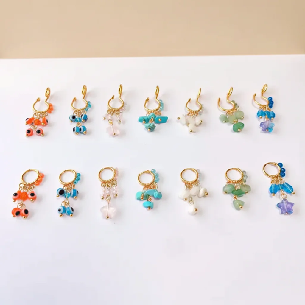 316L Surgical Steel Crystal Nose Ring For Nose Piercing