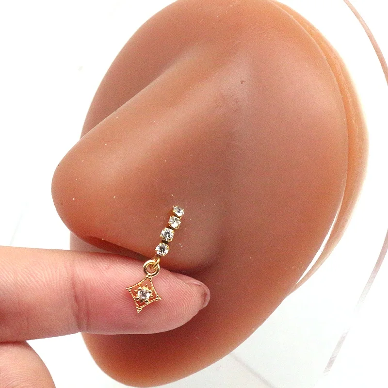 316L Surgical Steel Nose Ring For Nose Piercing - Image 2