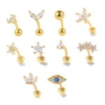 925 Silver Eyebrow Ring For Eyebrow Piercing