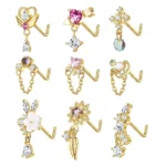 316L Surgical Steel Nose Stud For Nose Piercing