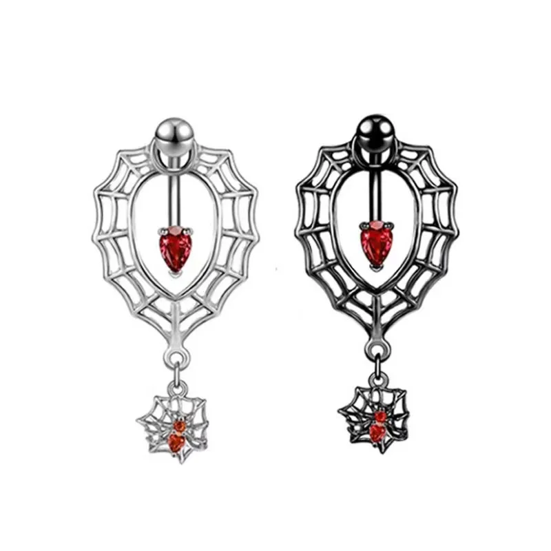 316L Surgical Steel Belly Button Ring For Navel Piercing - Image 2