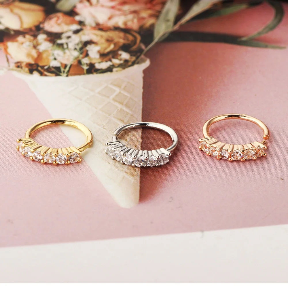 316L Surgical Steel Nose Ring For Nose Piercing - Image 2