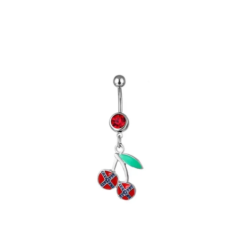 316L Surgical Steel Belly Button Ring For Navel Piercing - Image 2