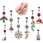 316L Surgical Steel Belly Button Ring For Navel Piercing