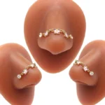 316L Surgical Steel Butterfly Star Nose Ring For Nose Piercing