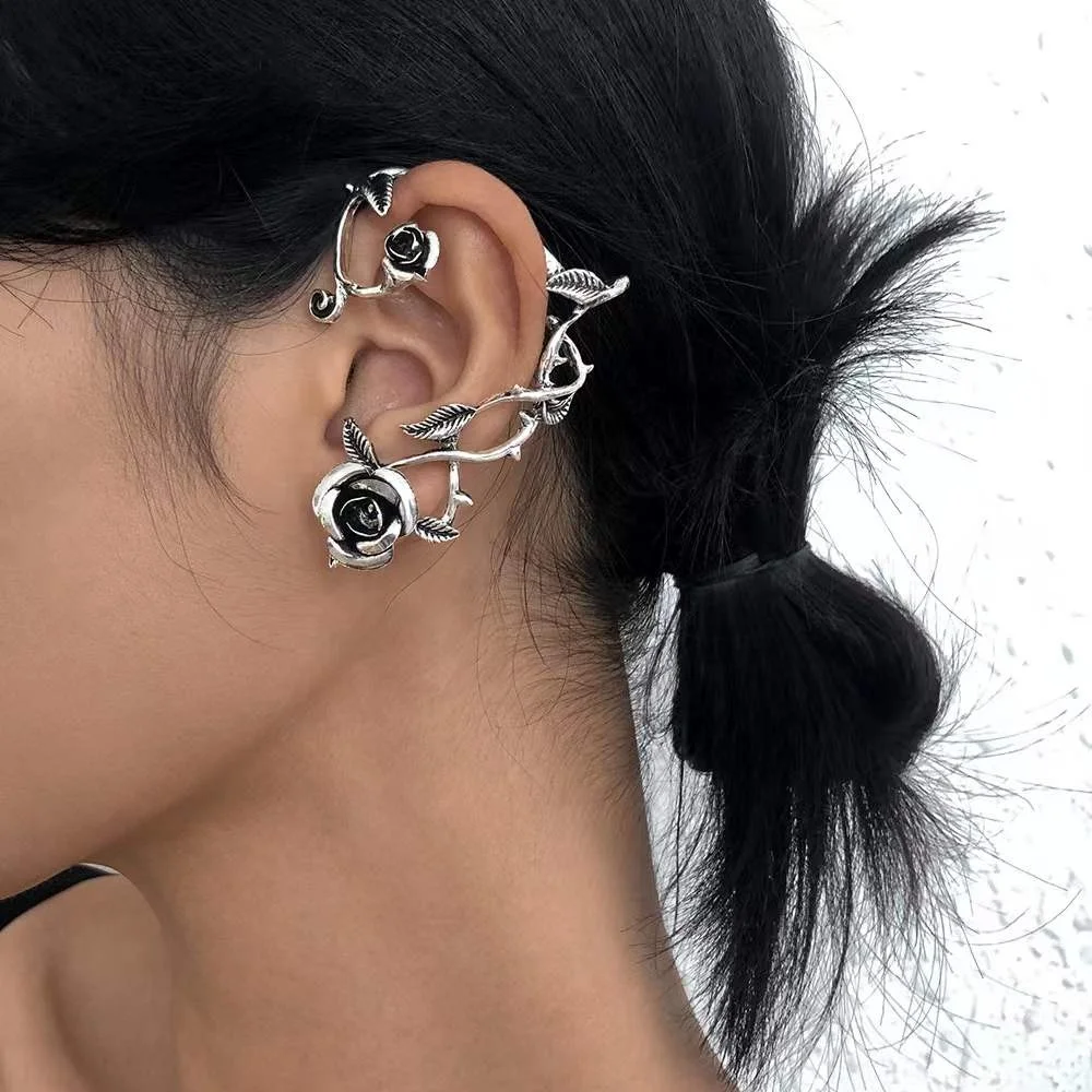 316L Surgical Steel Flower Snake Piercing Jewelry - Image 2