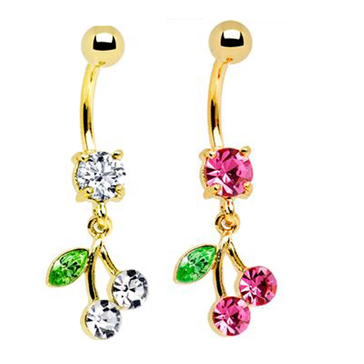 316L Surgical Steel Belly Button Ring For Navel Piercing