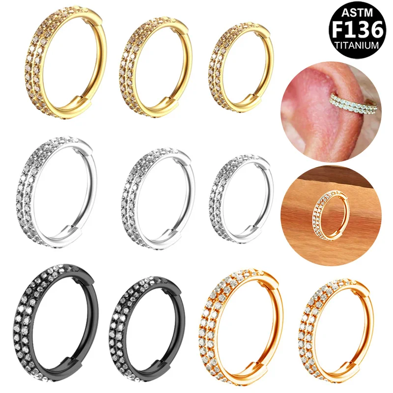 ASTM F136 Titanium Nose Stud For Nose Piercing - Image 2