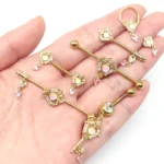316L Surgical Steel Heart Nipple Ring For Nipple Piercing