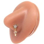 316L Surgical Steel Butterfly Nose Stud For Nose Piercing