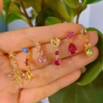 316L Surgical Steel Butterfly Nose Stud For Nose Piercing