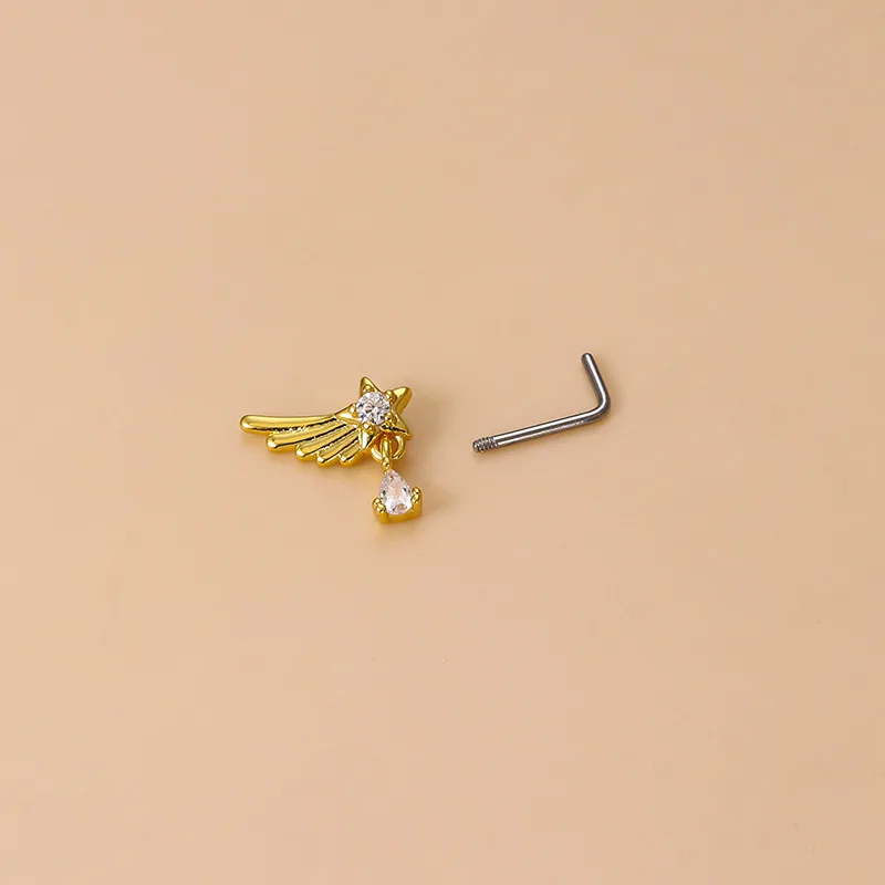 316L Surgical Steel Nose Ring For Nose Piercing - Image 2