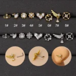 316L Surgical Steel Nose Ring For Nose Piercing