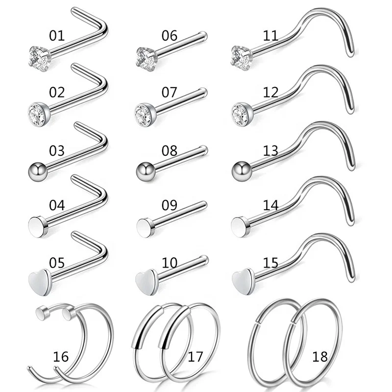 316L Surgical Steel Piercing Kit