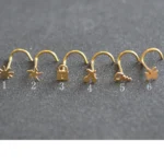 316L Surgical Steel Butterfly Nose Stud For Nose Piercing