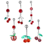 316L Surgical Steel Belly Button Ring For Navel Piercing