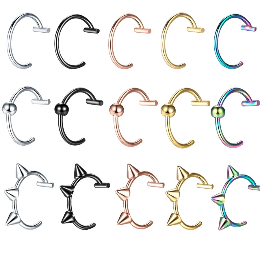316L Surgical Steel Labret Stud For Lip Or Cartilage Piercing