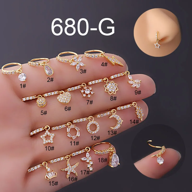 316L Surgical Steel Nose Ring For Nose Piercing