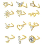 316L Surgical Steel Nose Ring For Nose Piercing