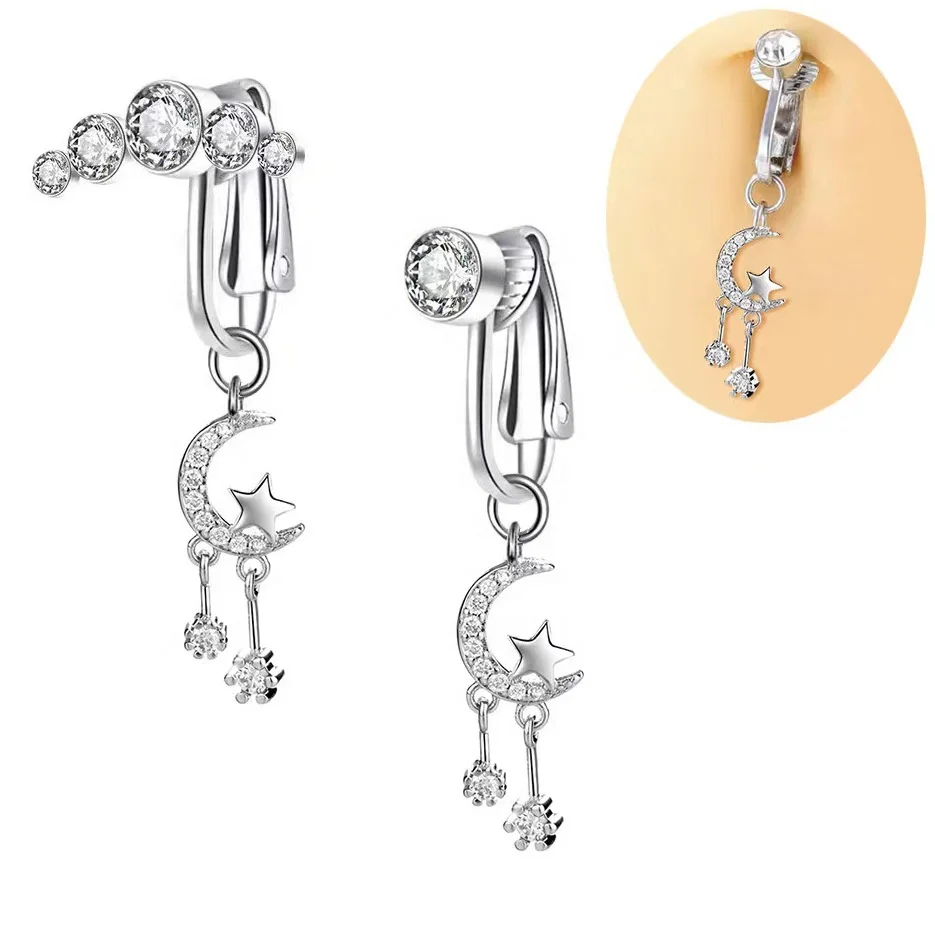 316L Surgical Steel Snake Belly Button Ring For Navel Piercing - Image 2
