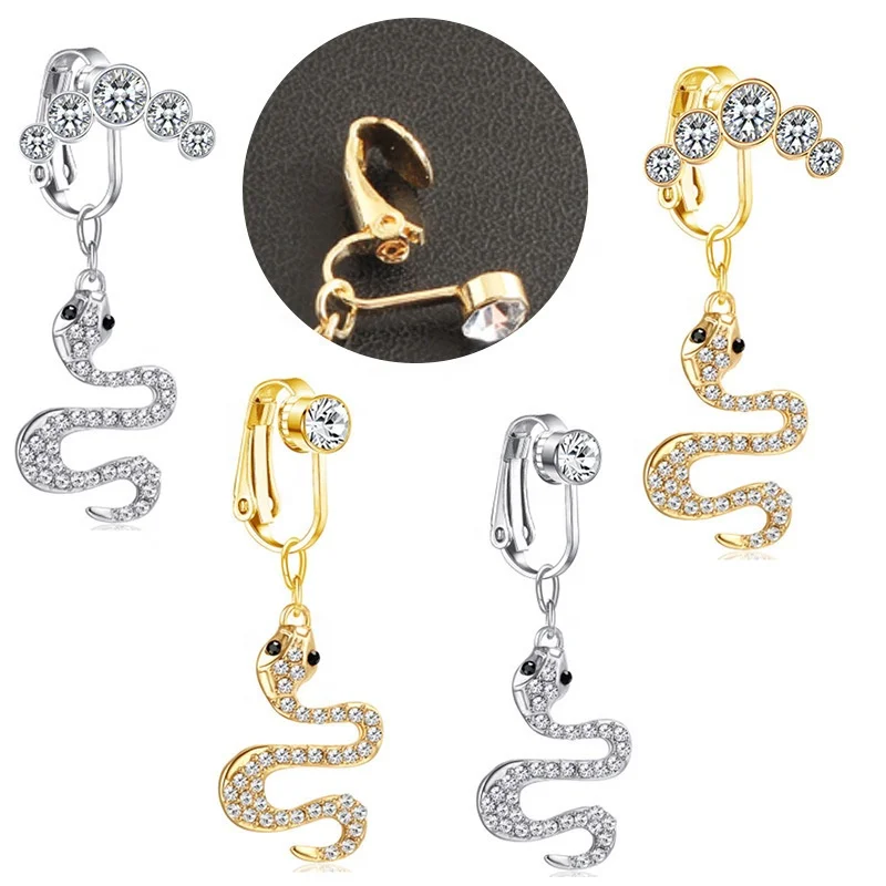 316L Surgical Steel Snake Belly Button Ring For Navel Piercing