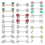 316L Surgical Steel Nipple Ring For Nipple Piercing