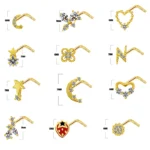 316L Surgical Steel Nose Stud For Nose Piercing