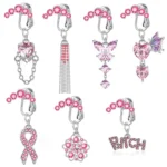 316L Surgical Steel Heart Belly Button Ring For Navel Piercing