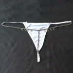 316L Surgical Steel Crystal Chain Body Chain