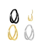 316L Surgical Steel Segment Clicker Ring For Septum Or Nose Piercing