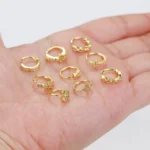 316L Surgical Steel Flower Nose Stud For Nose Piercing