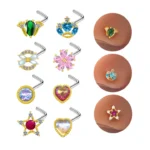 316L Surgical Steel Star Piercing Jewelry
