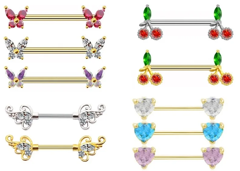 316L Surgical Steel Nipple Ring For Nipple Piercing - Image 2