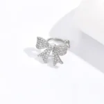 Fake CZ Butterfly Piercing Jewelry