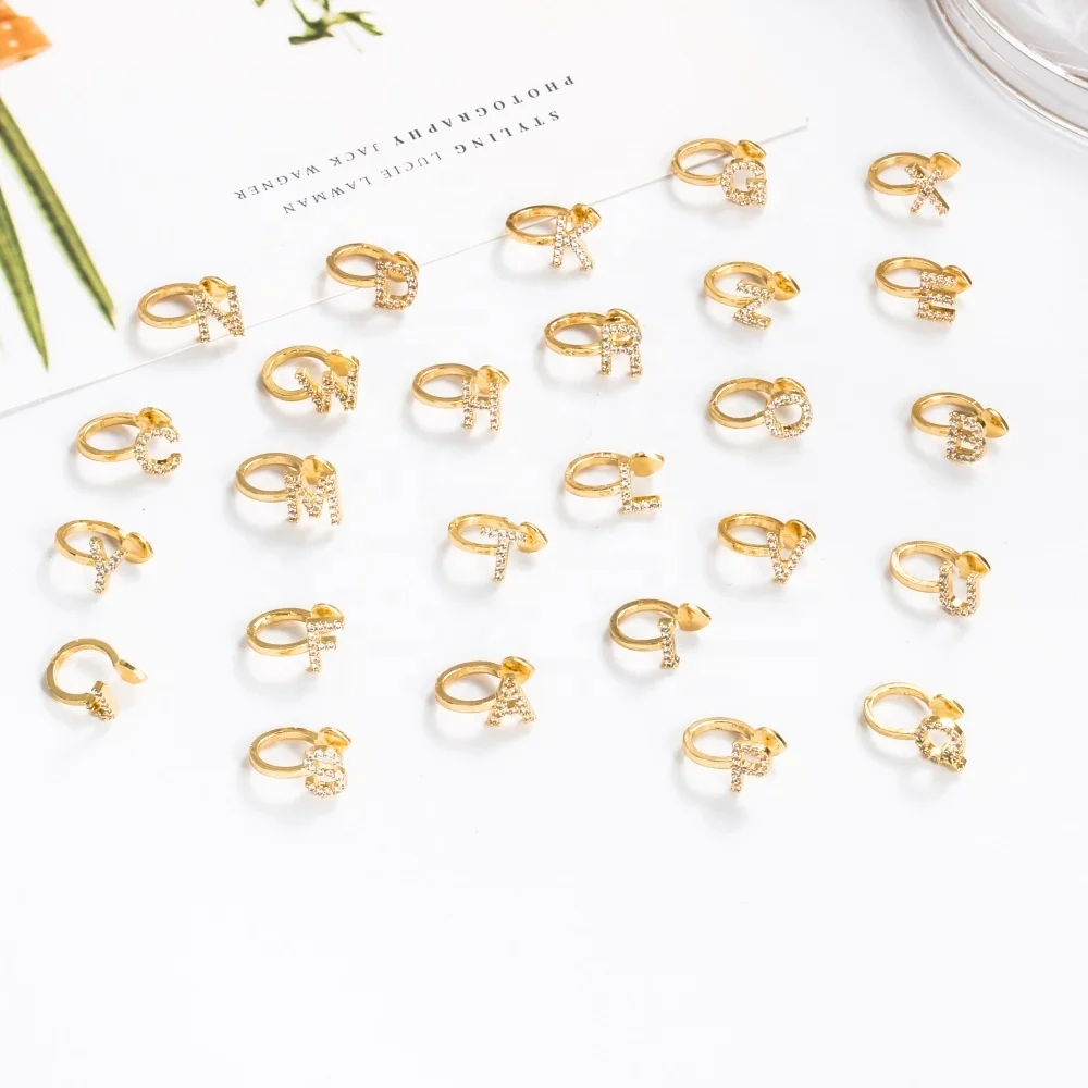 Fake CZ Piercing Earring For Ear Piercing