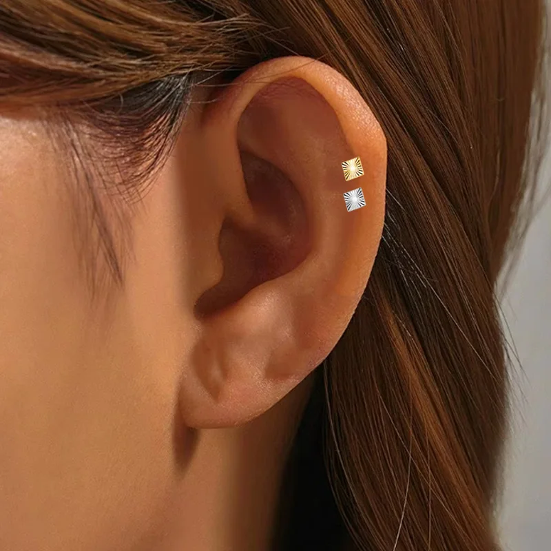 ASTM-F136 titanium cartilage earrings for wholesale piercing studio assortments